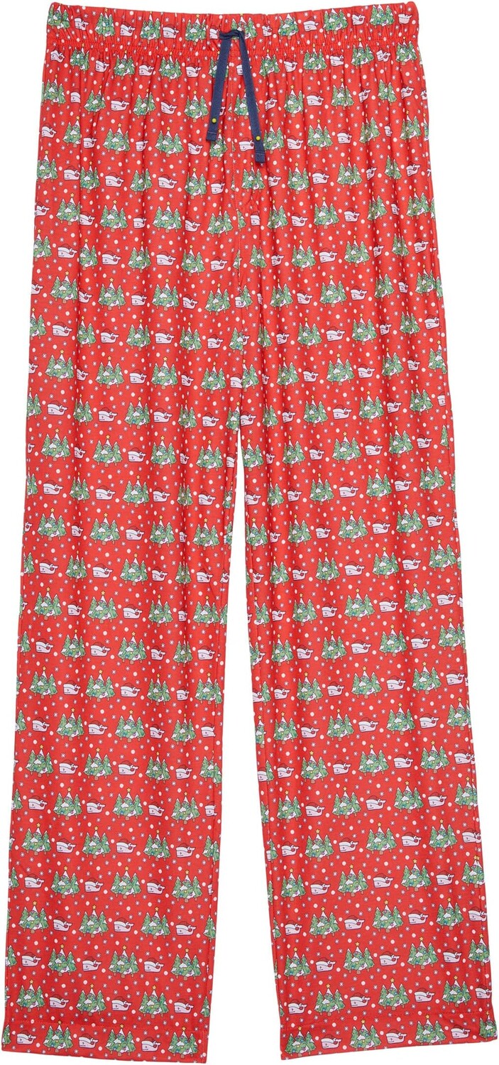 

Пижамные брюки Vineyard Vines Kids Poly Knit Lounge Pants, цвет Nautical Red