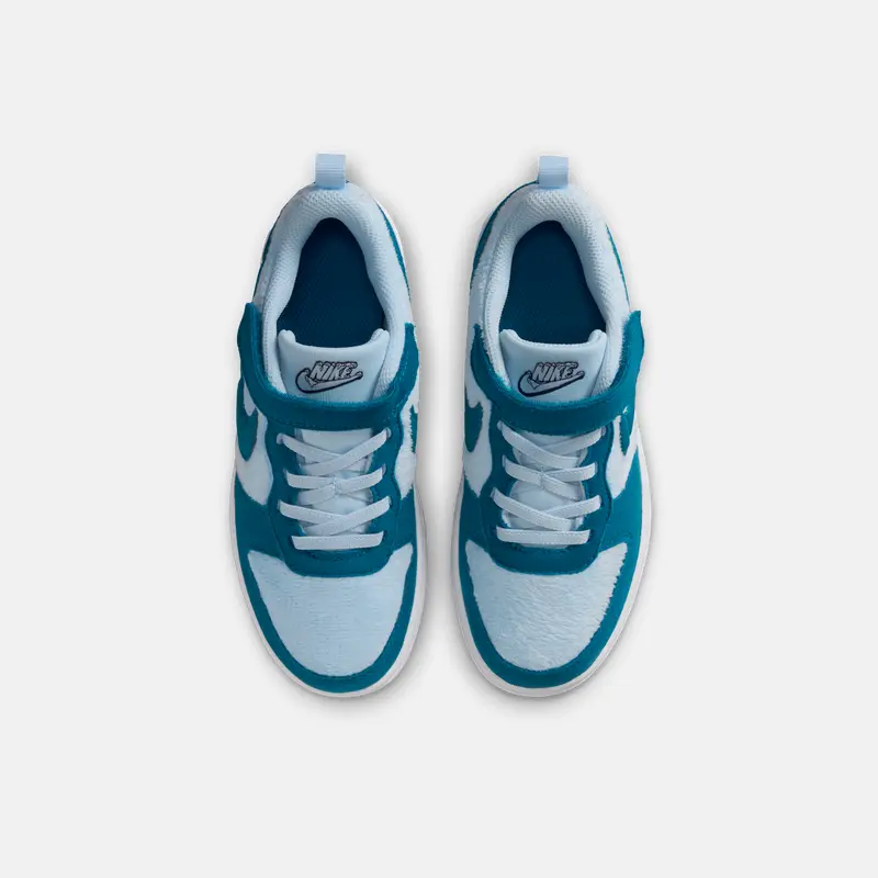 Кроссовки для скейтбординга Court Borough Low top, детские Nike, Winter Elf — фото 3