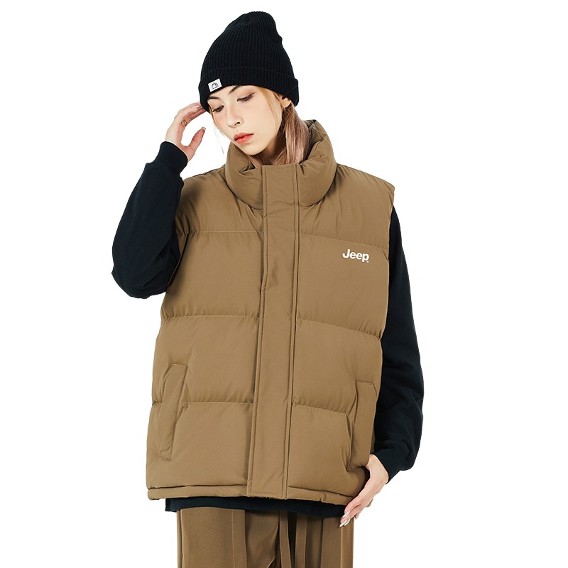 

Досуговая коллекция Пуховик Унисекс Jeep, camel