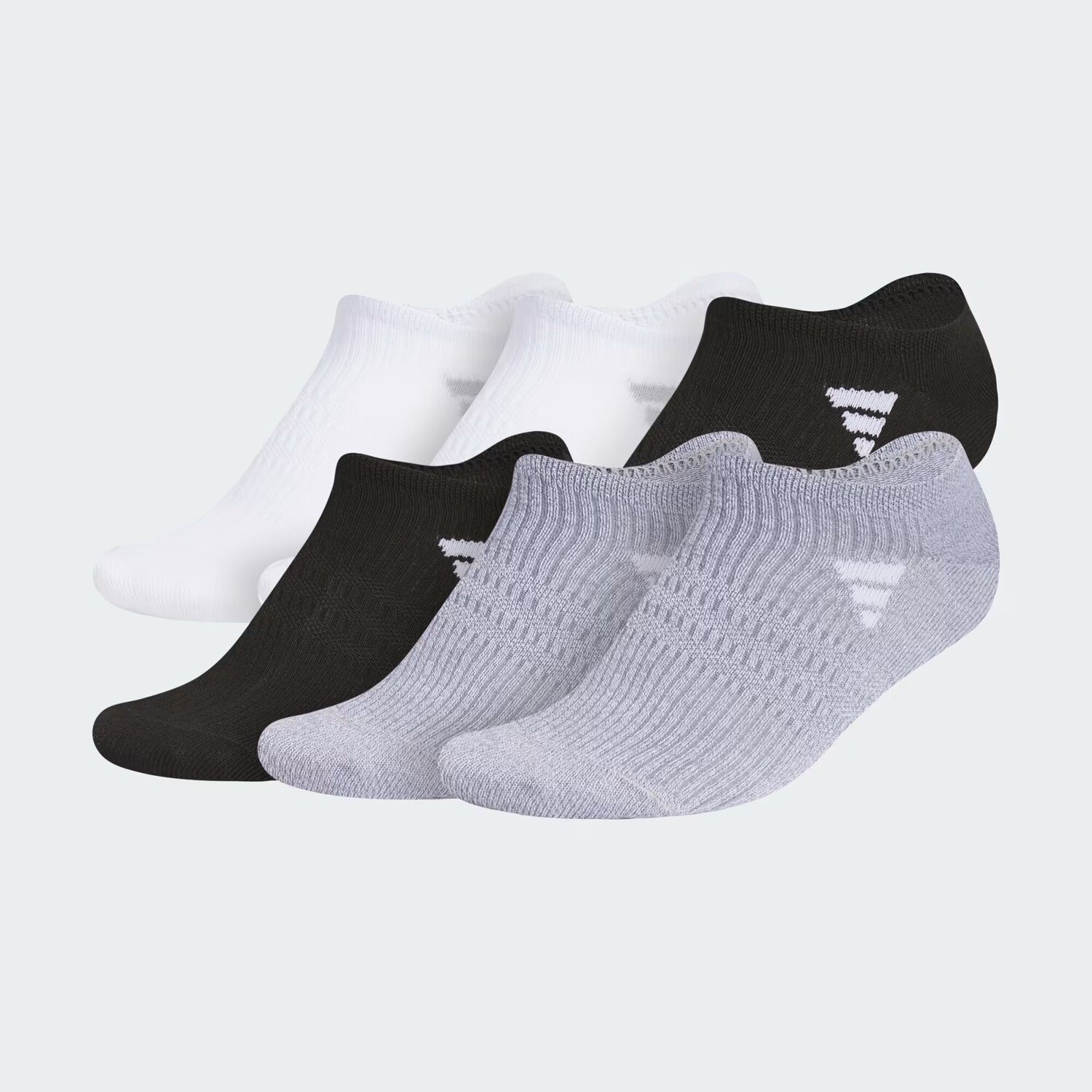 

Комплект из 6 носков-непоказов Superlite 3.0 Adidas, цвет White/Black/Grey