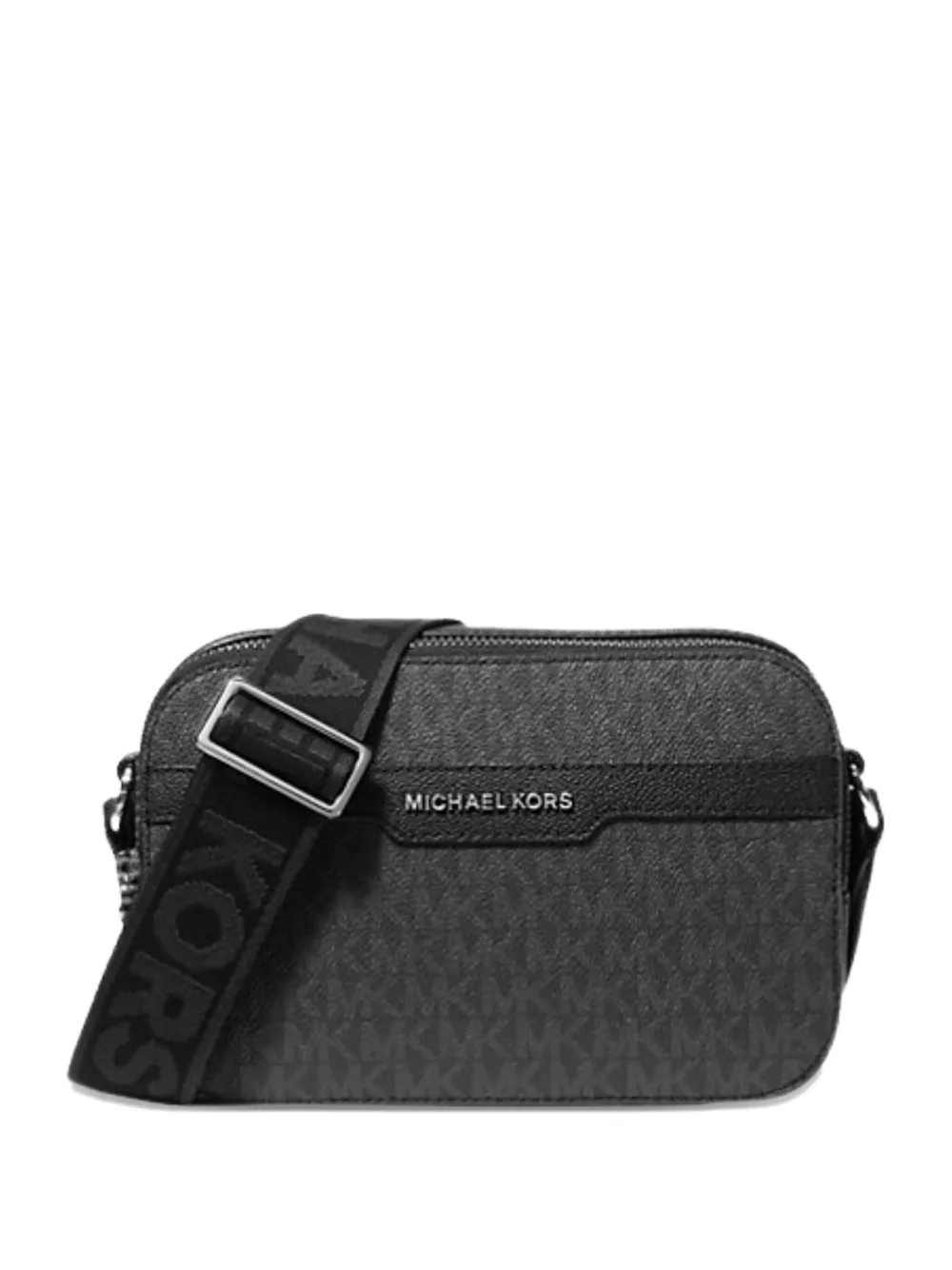 

Сумка-мессенджер через плечо с логотипом Michael Kors, серый