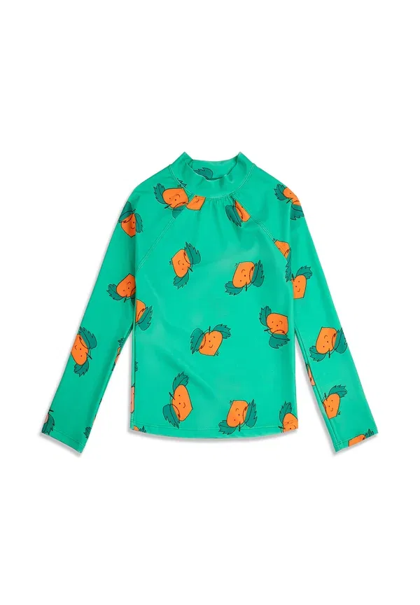 Топ-бикини Curious Turnip Rash Vest Bobo Choses, тёмно-зелёный