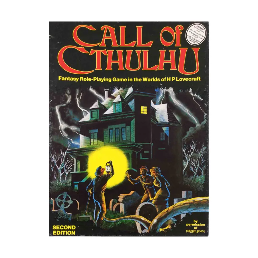 

Бокс-сет Call of Cthulhu (2nd Edition, Games Workshop Edition), Call of Cthulhu - Rule, Source & Supplement Books (Chaosium 1st-5.5 Editions)