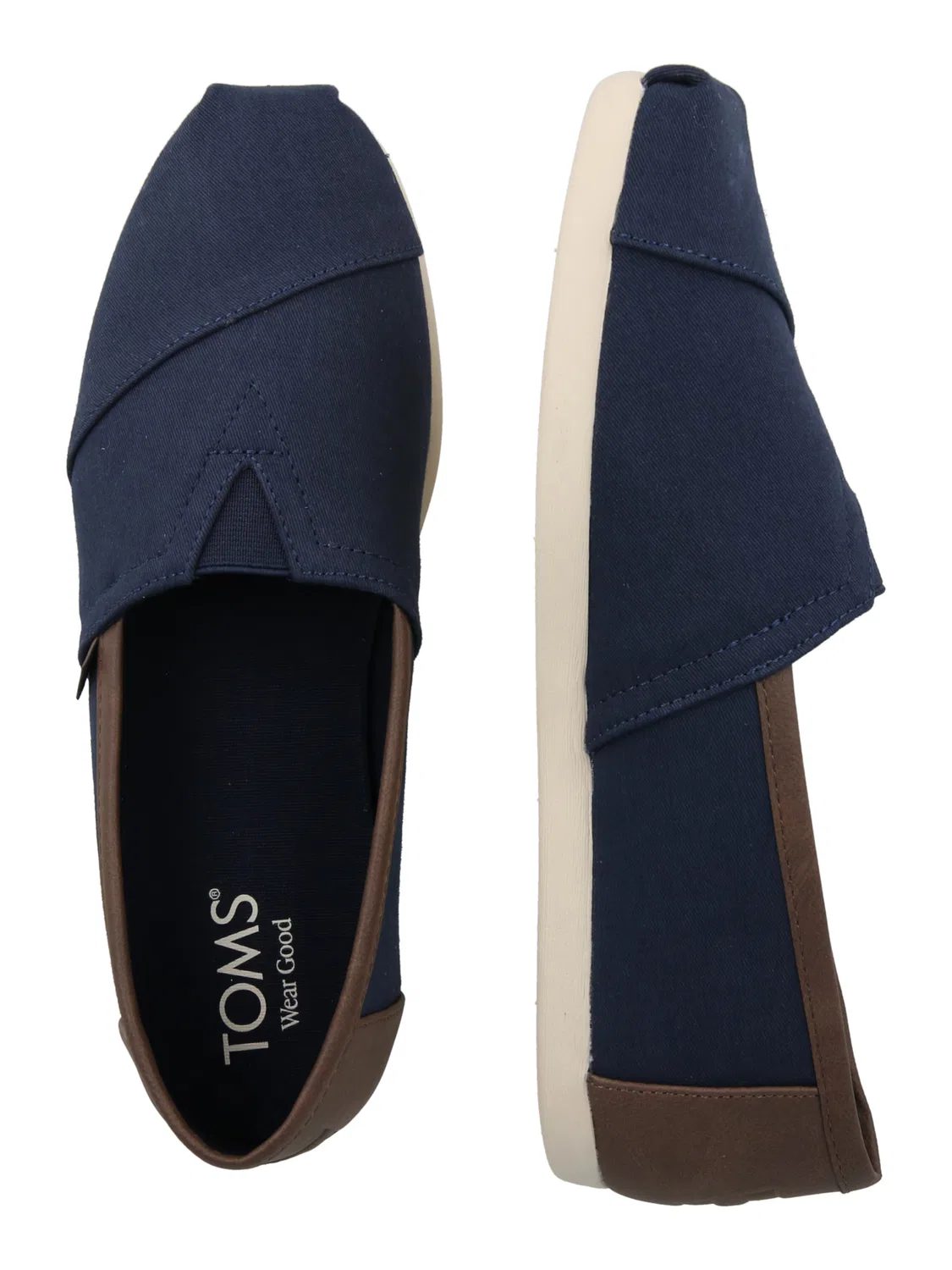 Низкие туфли 'CLASSIC' Toms, Navy — фото 2