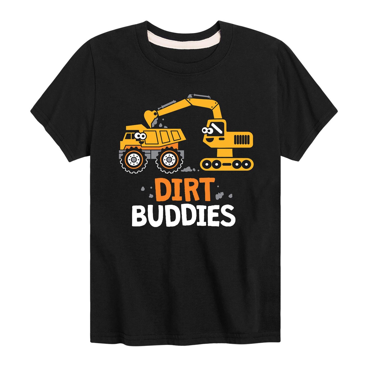 

Футболка с рисунком Construction Dirt Buddies для мальчиков 8–20 лет Licensed Character