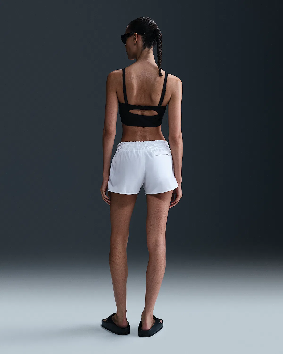 Женский топ для волейбола Nike Swim Breaker, White — фото 4