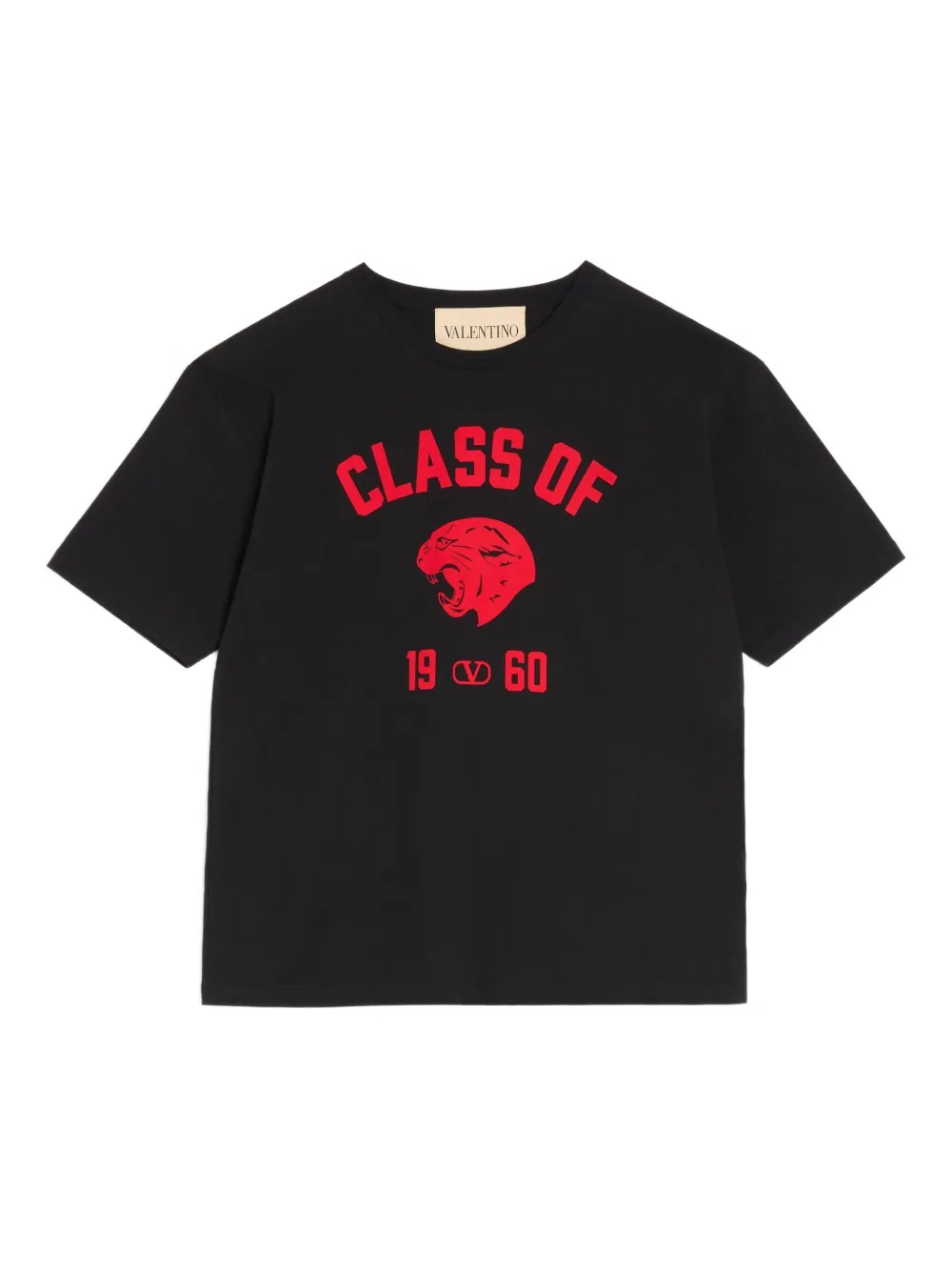 

Футболка с принтом Valentino Garavani, черный