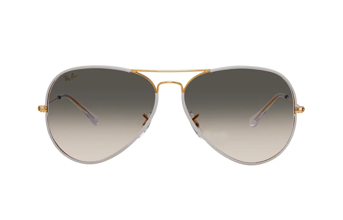 

RayBan Авиаторские солнцезащитные очки унисекс золотые, Gold