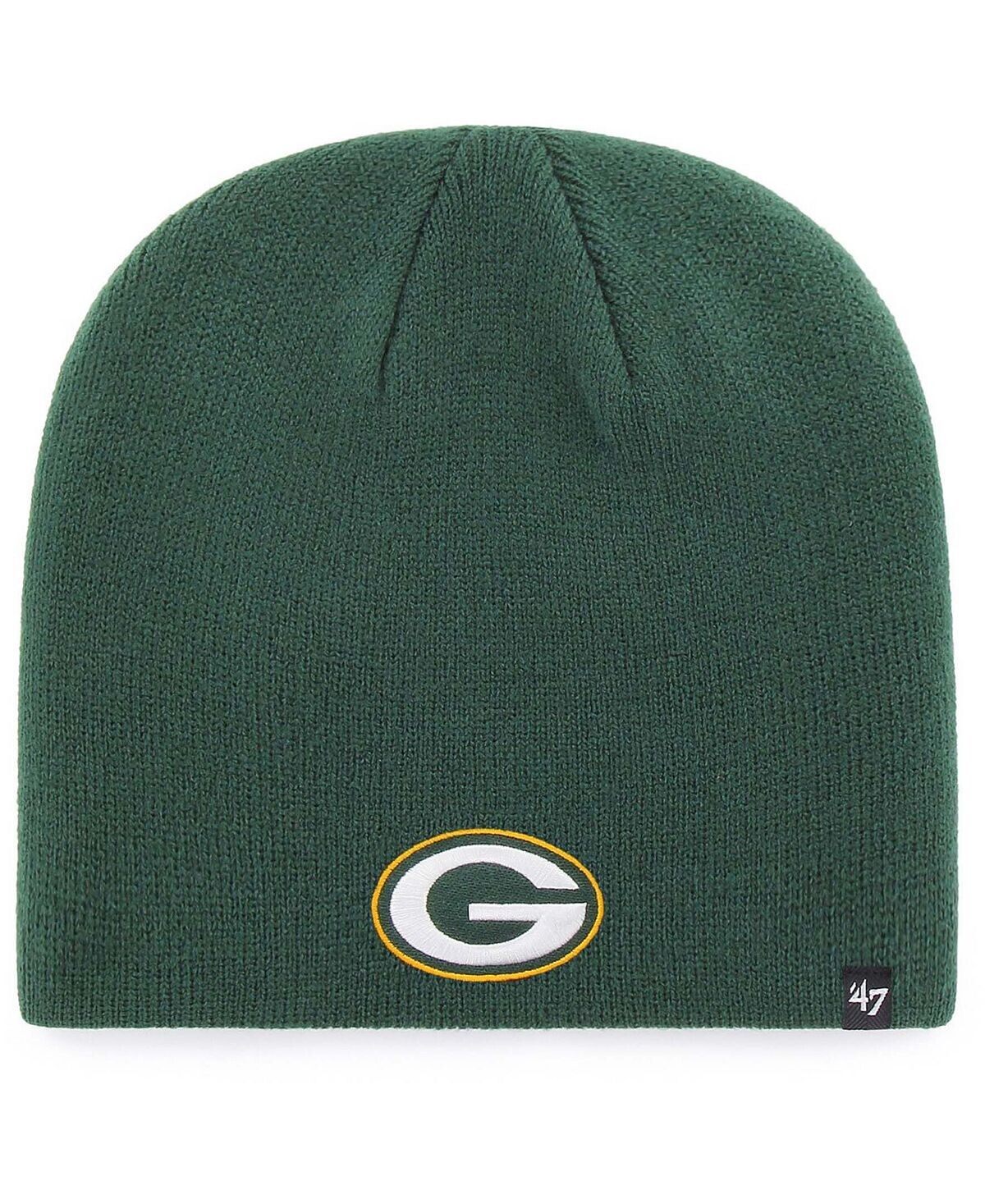 

Мужская зеленая вязаная шапка с логотипом Green Bay Packers Primary '47 Brand