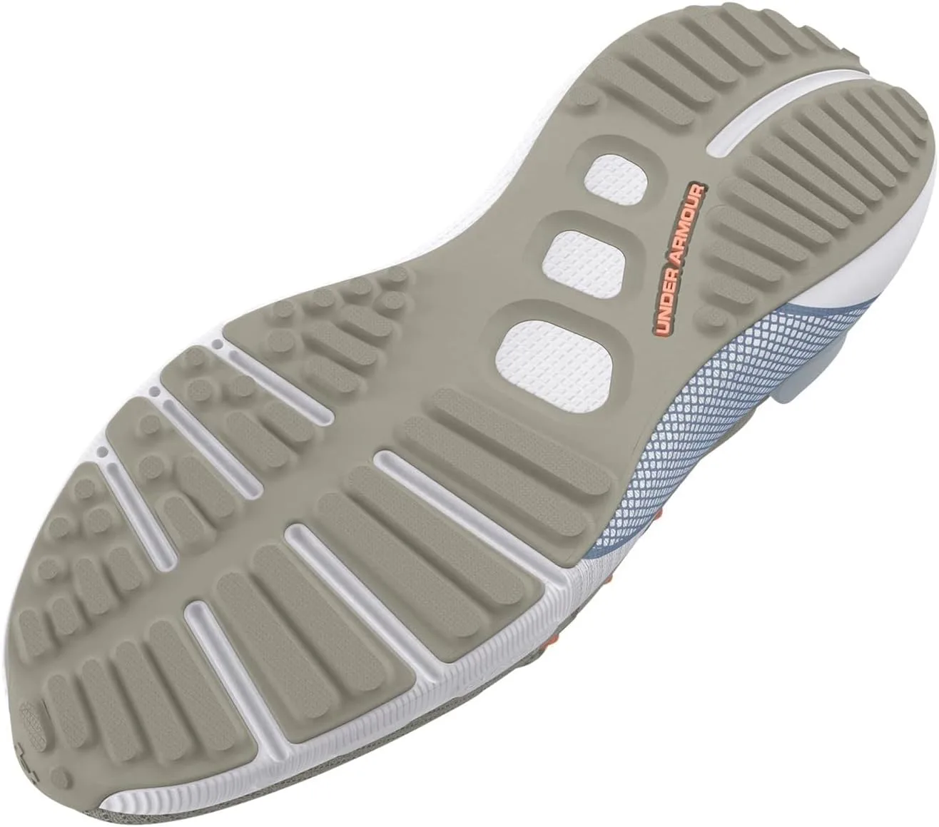 Кроссовки Under Armour HOVR Phantom 3, белый/синий/оливковый — фото 3