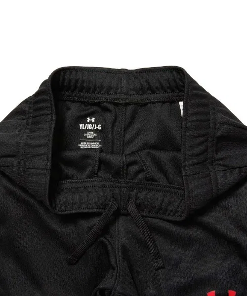 Спортивные штаны с принтом Under Armour, полиэстер, тёмно-синие — фото 4