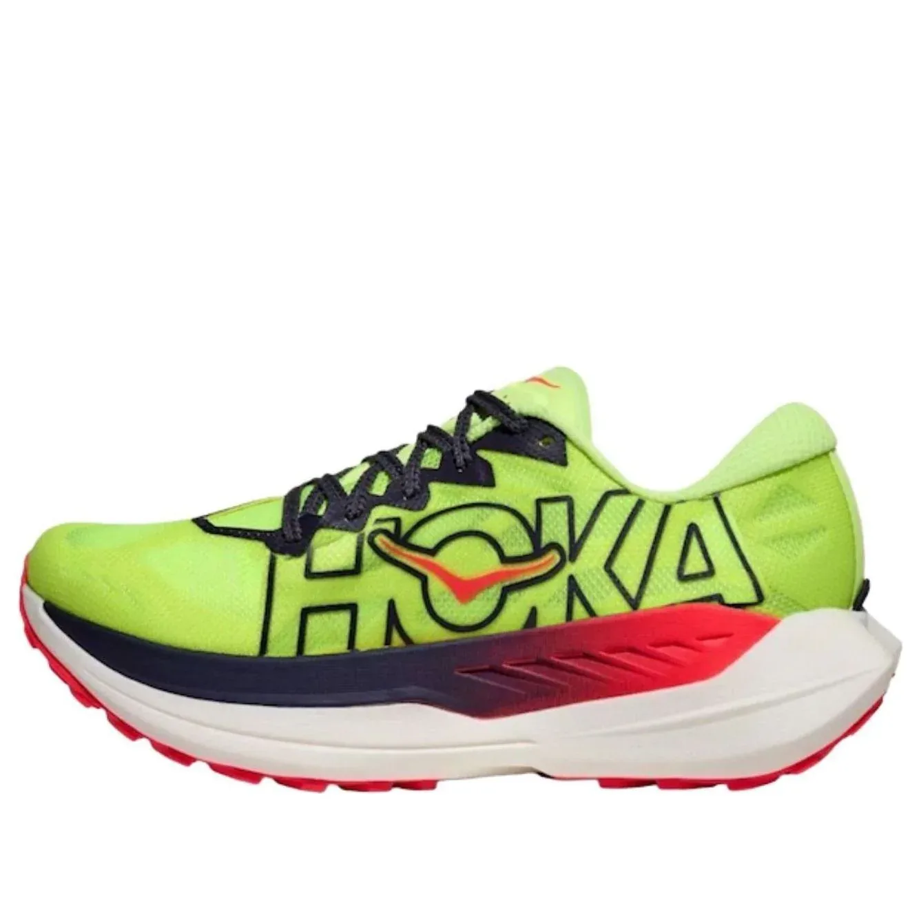 Кроссовки HOKA ONE ONE Rocket X Trail 'Neon Yu Neon Flame', мультиколор
