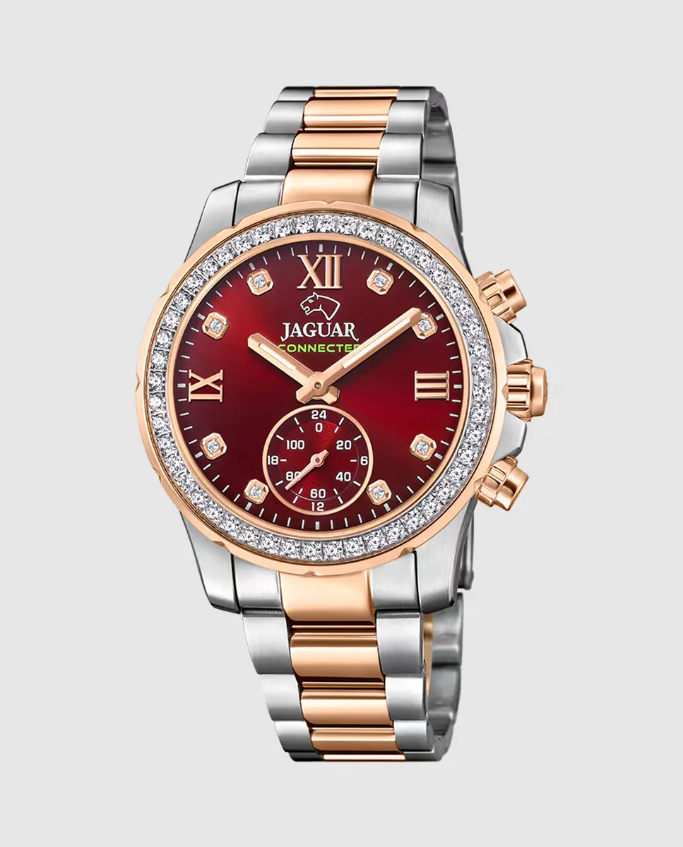 

J981/3 Connected Lady женские часы из серебристой стали Jaguar, серебряный