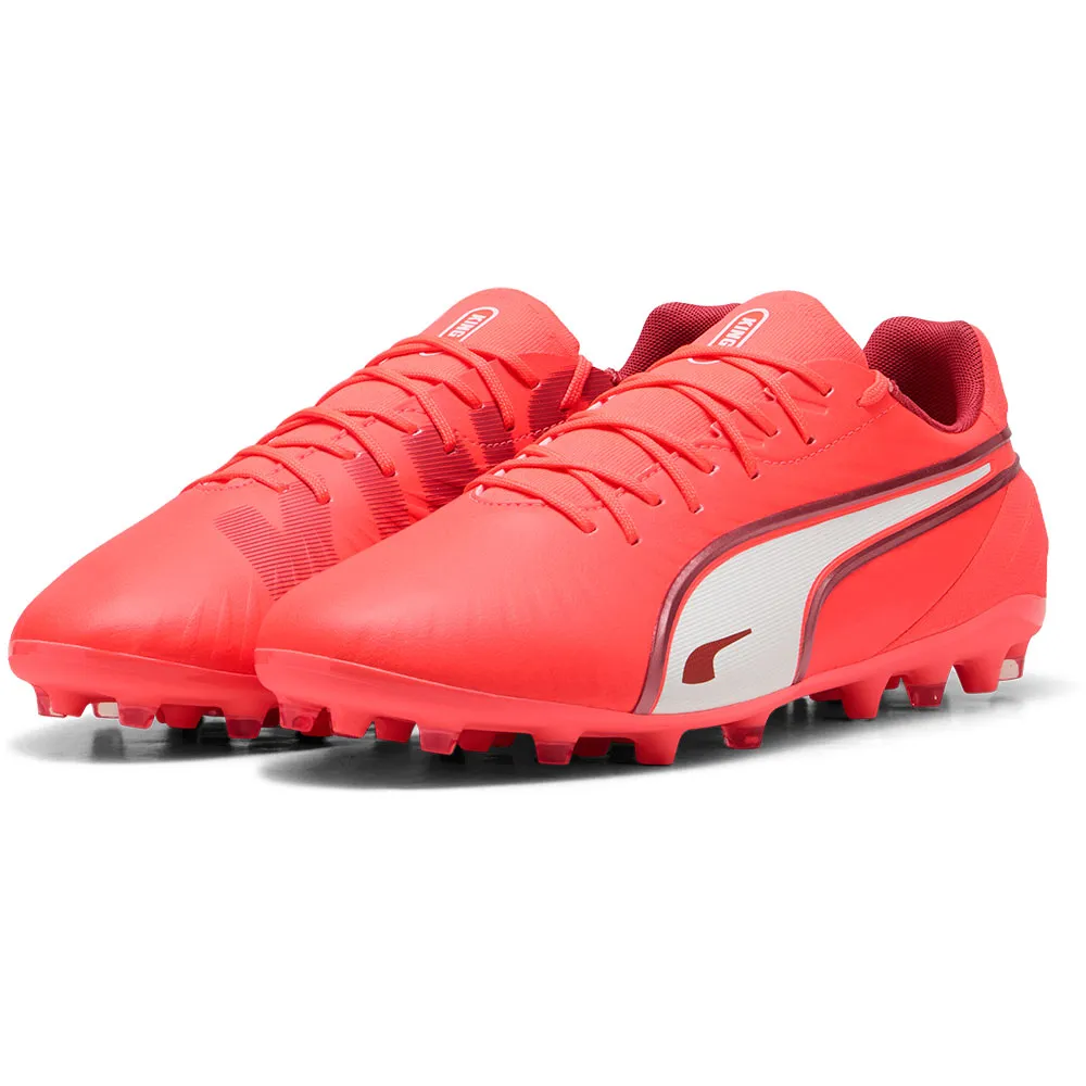 

Футбольные бутсы Puma King Match MG, красный