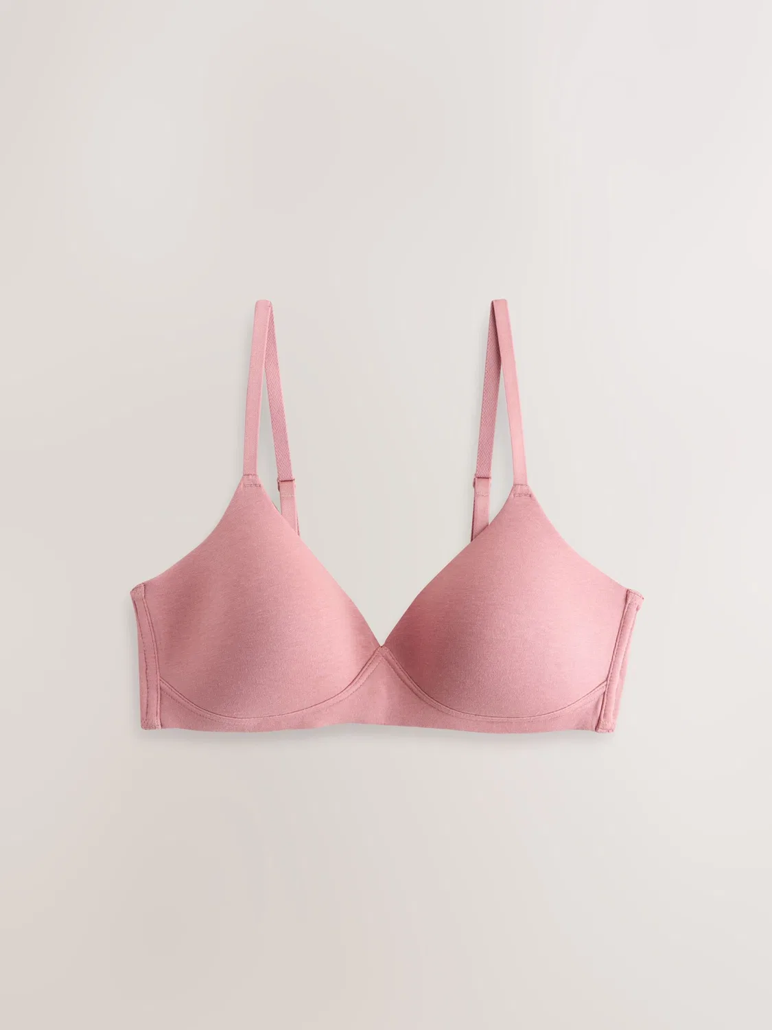 Бюстгальтер Next T-shirt Bra Ultimate Comfort в кремовом, шоколадном и нежно-розовом цветах — фото 2