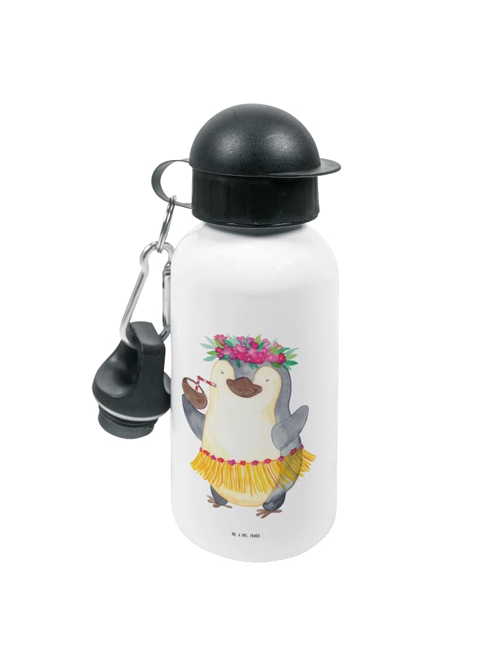 

Mr. & Mrs. Panda Бутылка для воды Penguin Coconut без надписи, белая