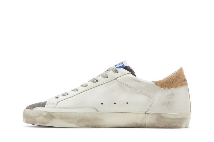 Кроссовки Golden Goose Golden Goose Superstar 'White Military Green', белый — фото 4