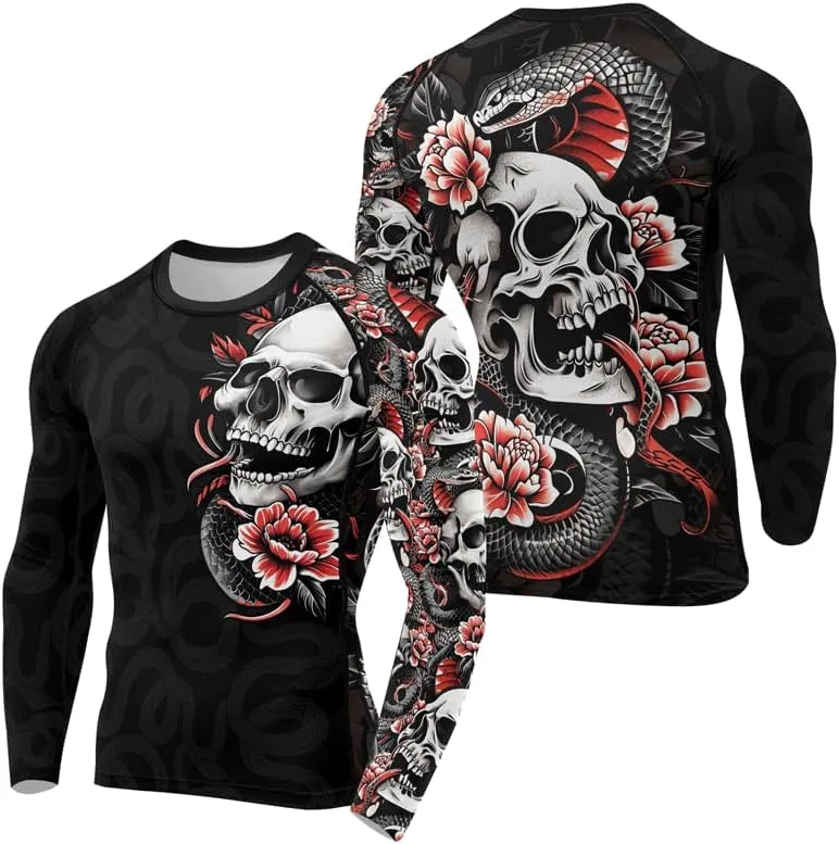 

Компрессионная футболка Snake с длинным рукавом для MMA и BJJ FORMONIES POD