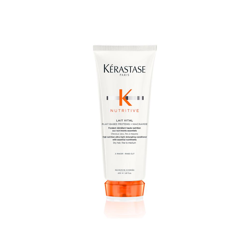

Ультралегкий питательный кондиционер для сухих волос nutritive lait vital ultra-light detangling conditioner Kérastase, 200 мл