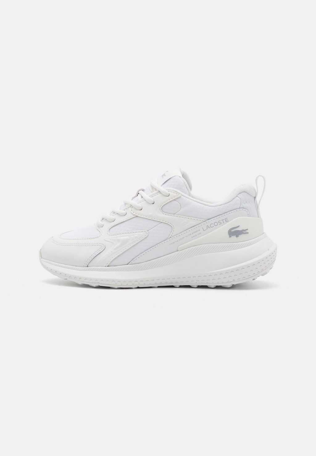 Кроссовки на шнуровке L003 EVO Lacoste, белый