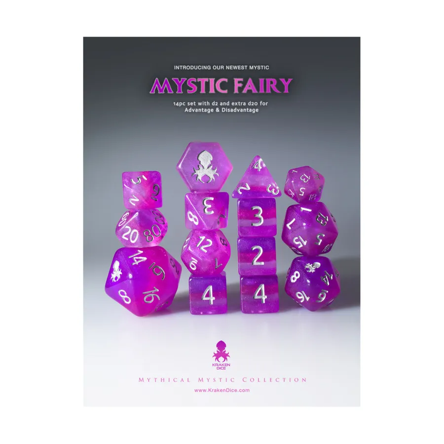 

Набор Poly — Мистическая фея с серебром (14), Poly Sets - Mystics