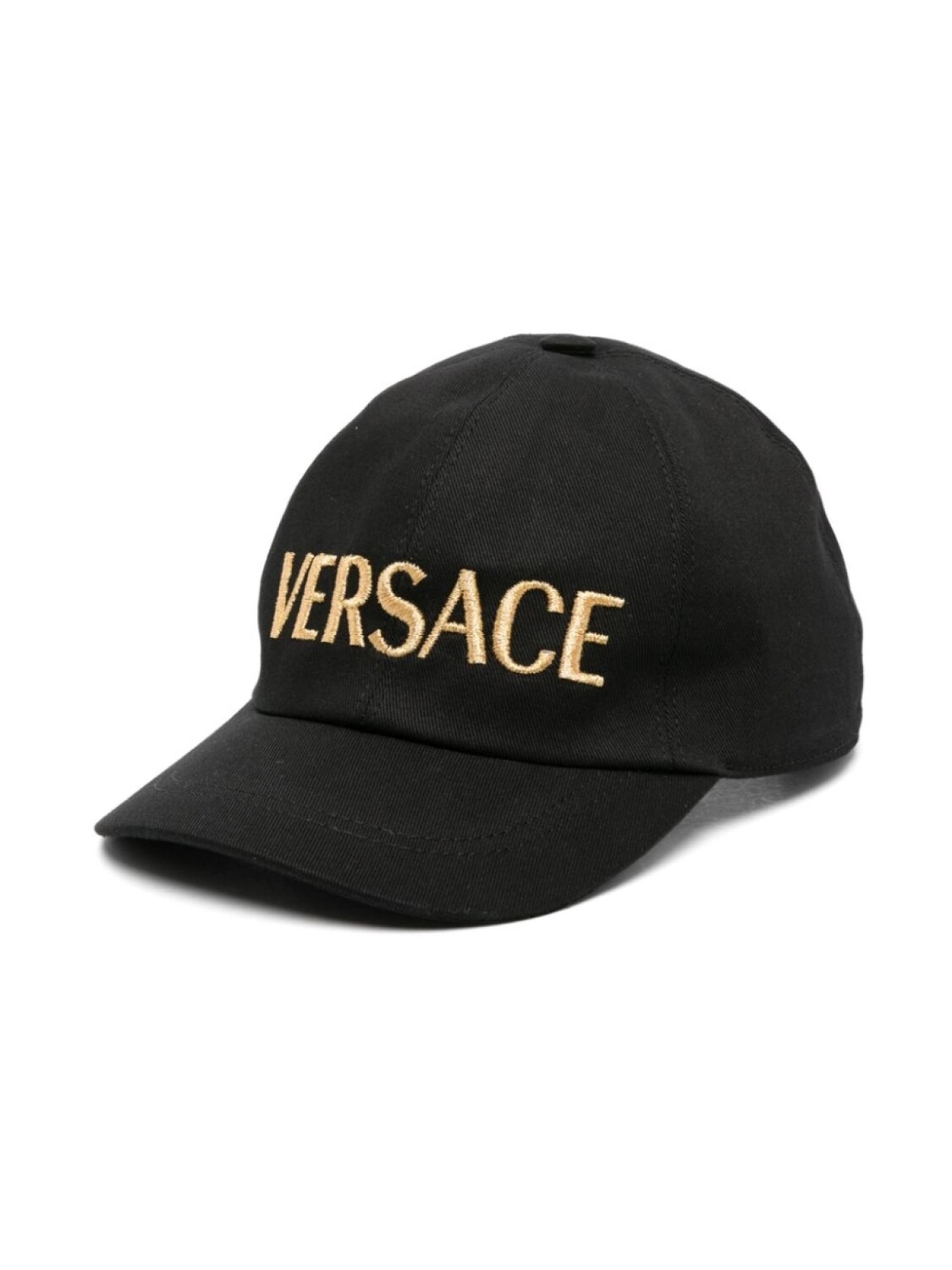 

Versace Kids бейсболка с вышитым логотипом, черный