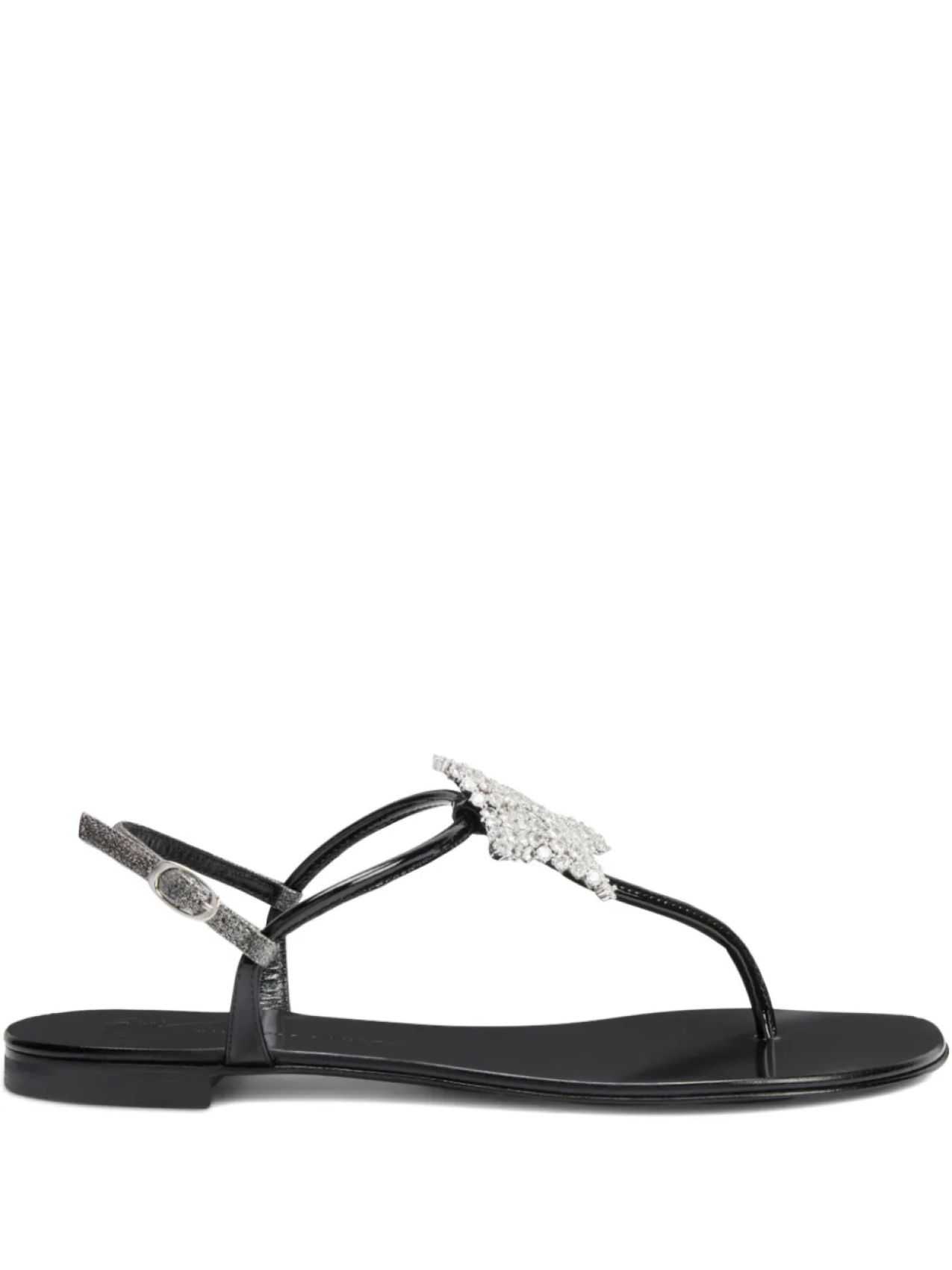 Сандалии Hollie Star Giuseppe Zanotti, черный