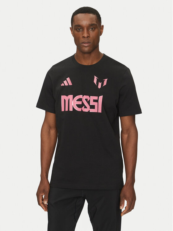 

Футболка обычного кроя Messi Name and Number Graphic JM3551 Adidas, черный