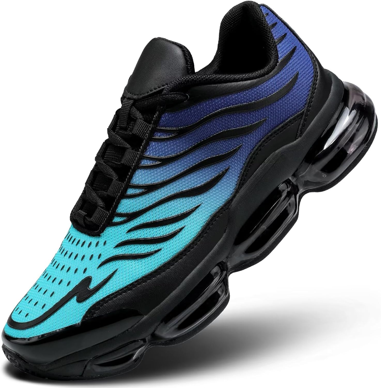 

Мужские кроссовки Air для бега, противоскользящие, для тренировок, повседневные спортивные, для ходьбы, баскетбольные, модные теннисные фитнес-кроссовки Socviis, черный