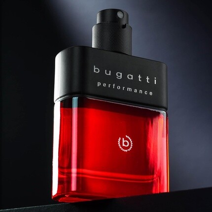 Bugatti Performance Red Мужские духи 100 мл Oriental Fougères Туалетная вода с нотами грейпфрута, лаванды, пачули и сандалового дерева — фото 2