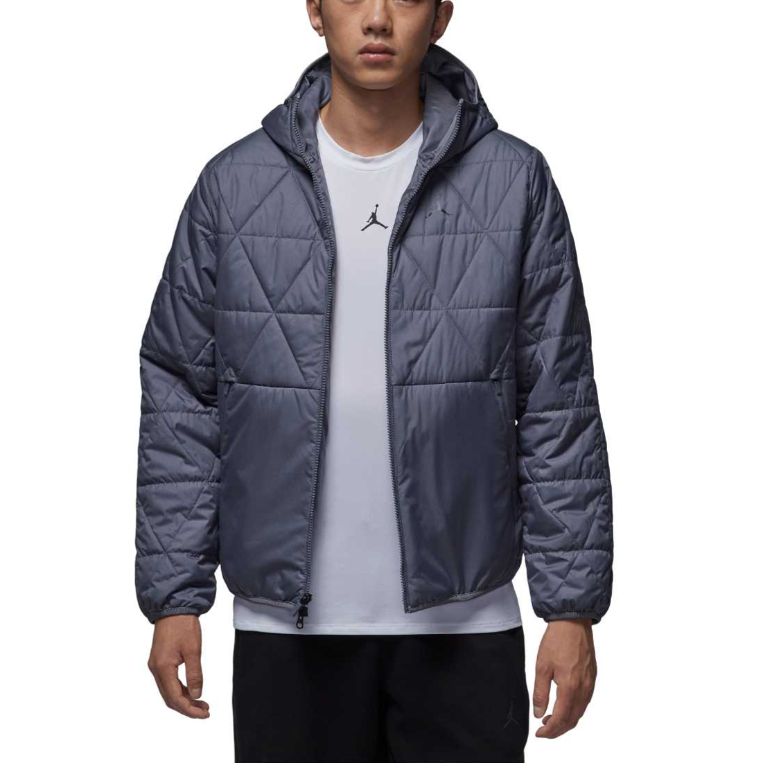 

Спортивная куртка-пуховик мужская Jordan, серый