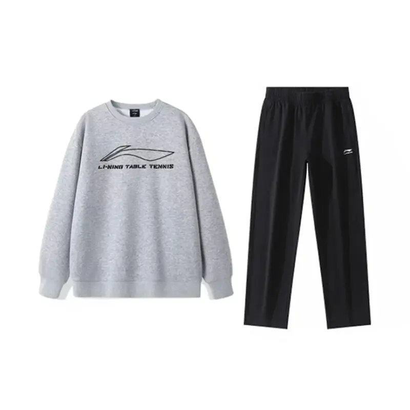 

LINING Повседневная спортивная одежда Unisex Heather Gray+Black