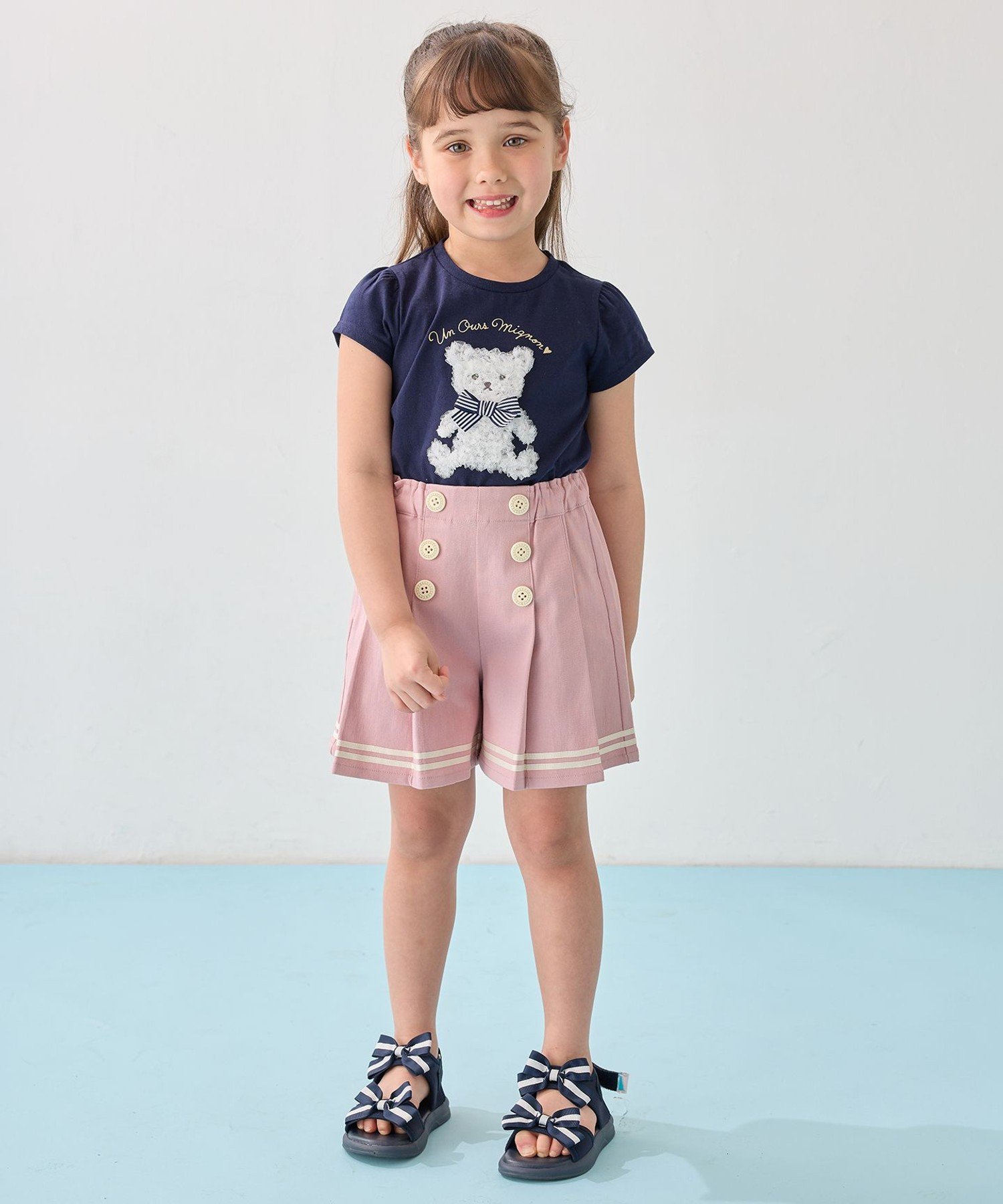 Морские шорты ANY KIDS, Pink [012] — фото 4