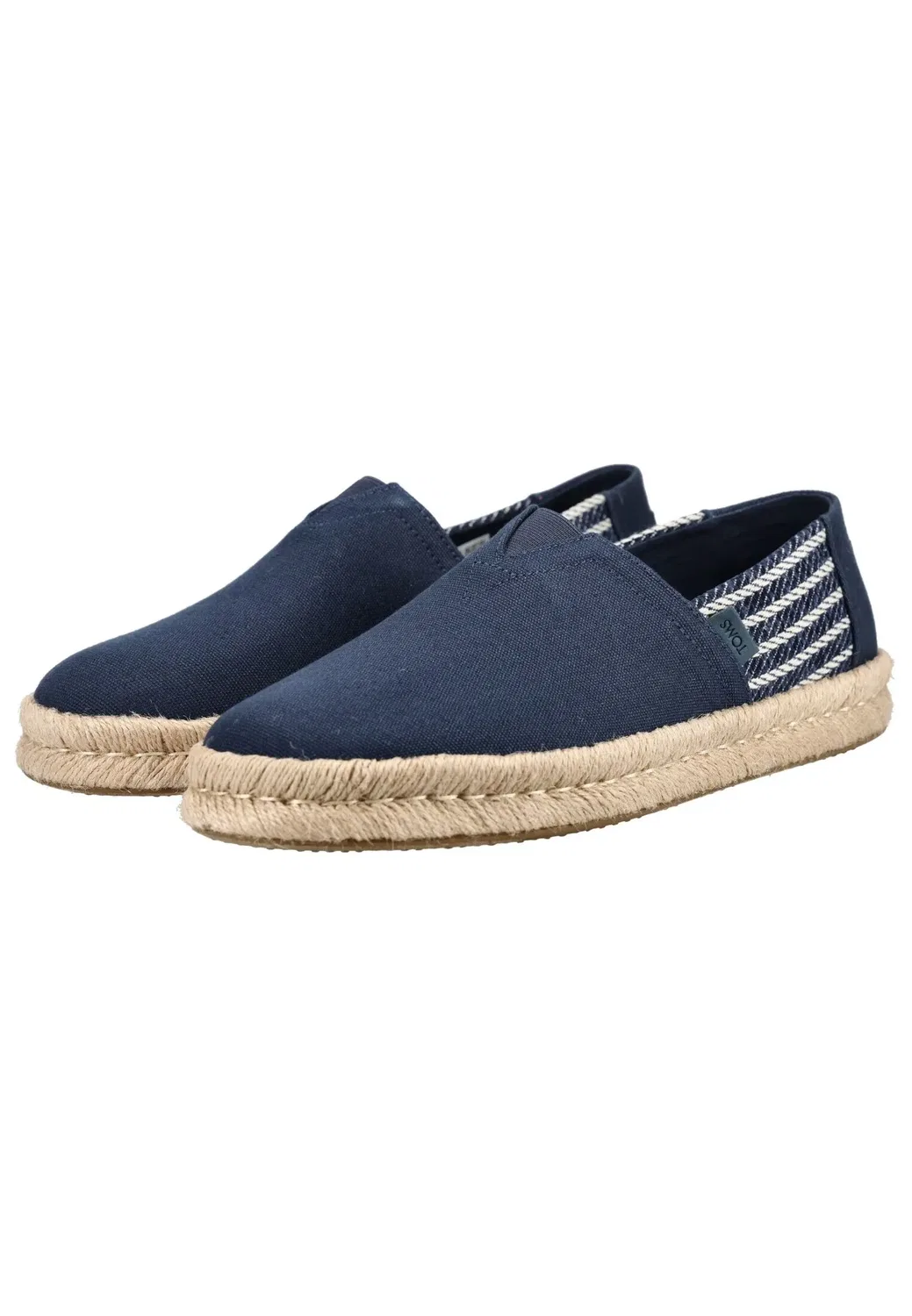 Эспадрильи текстильные TOMS, navy — фото 3