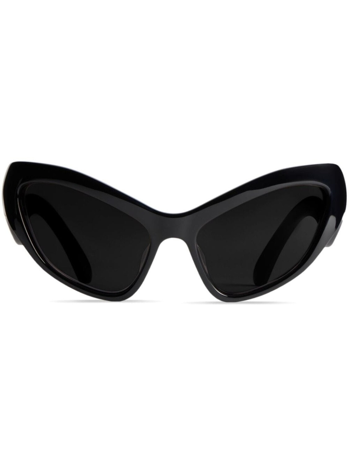 

Balenciaga Eyewear солнцезащитные очки Hamptons в оправе 'кошачий глаз', черный