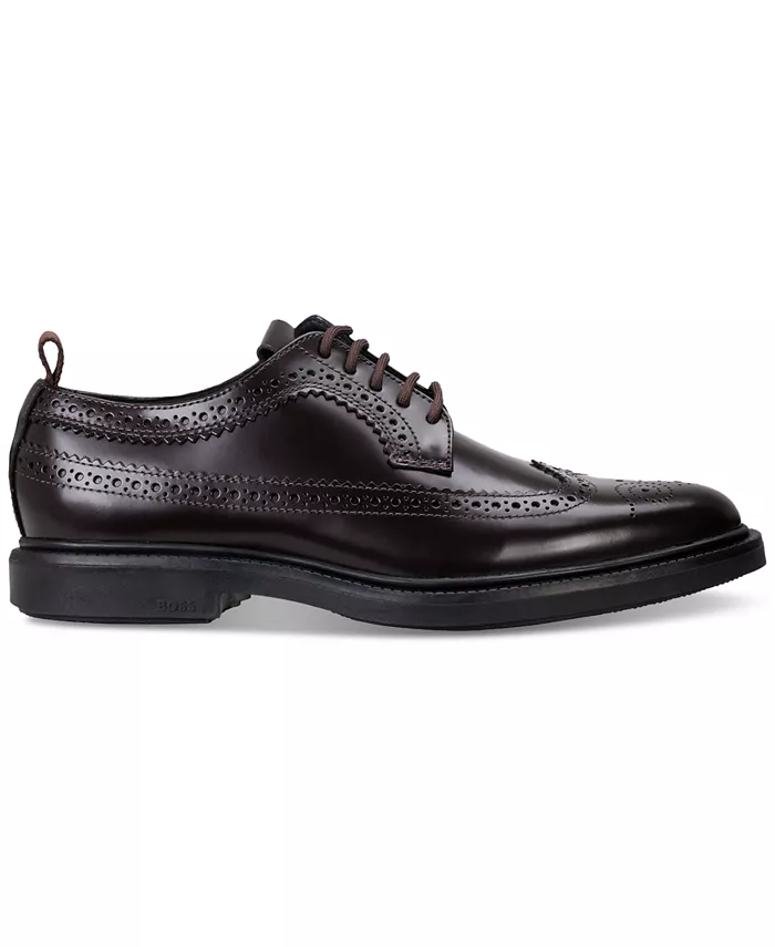 

Мужские классические туфли Larry Wingtip Derby Hugo Boss, красный