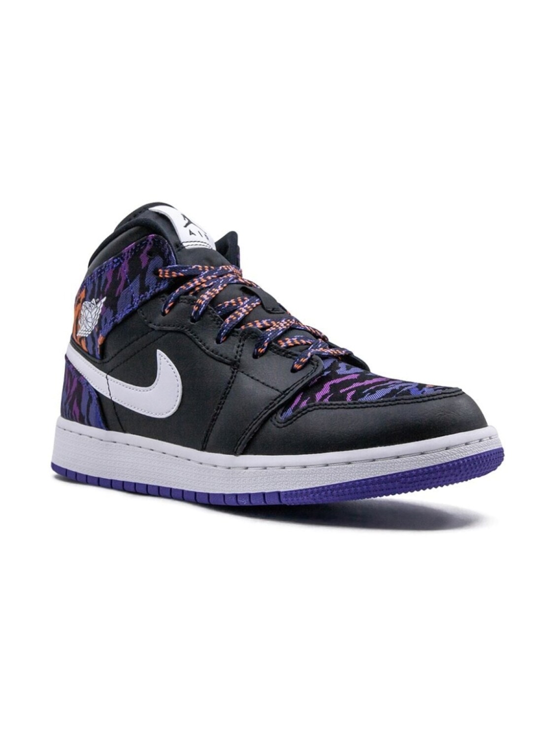 

Кроссовки Air Jordan 1 MID SE (GS) Jordan Kids, черный