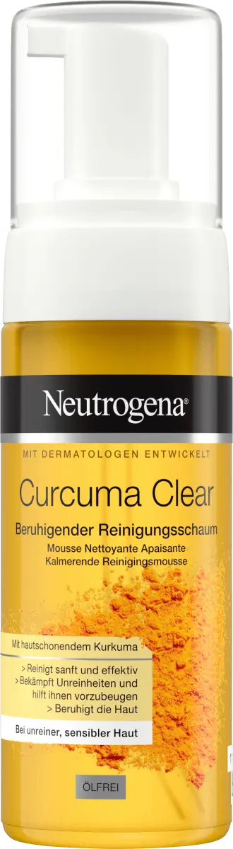 

Очищающая пенка Curcuma Clear 150мл Neutrogena
