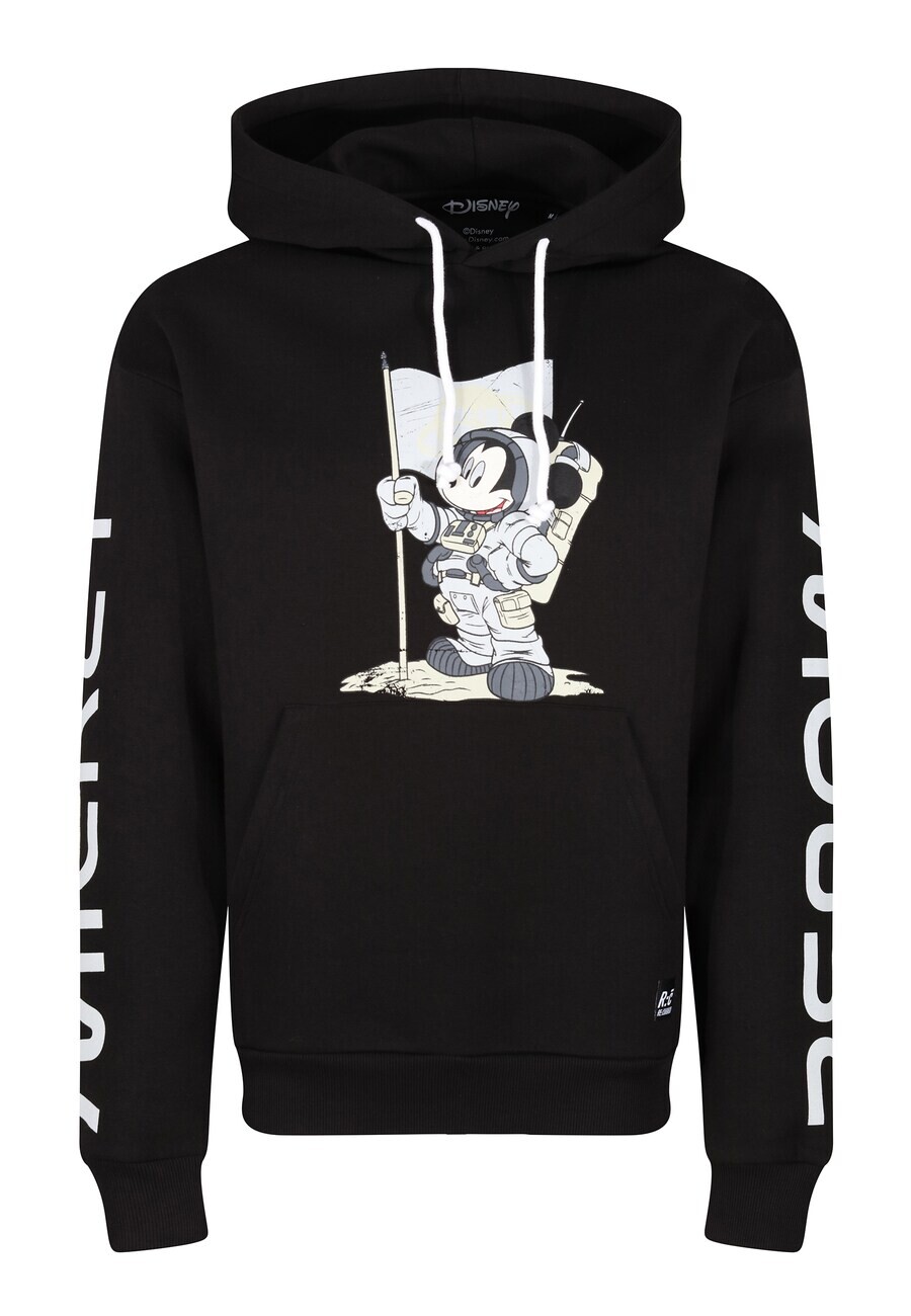 

Толстовка с капюшоном Recovered Sweatshirt Disney Space Mickey, черный