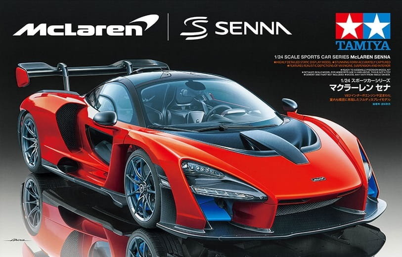 

Tamiya 24355 1:24 Автомобиль Mclaren Senna