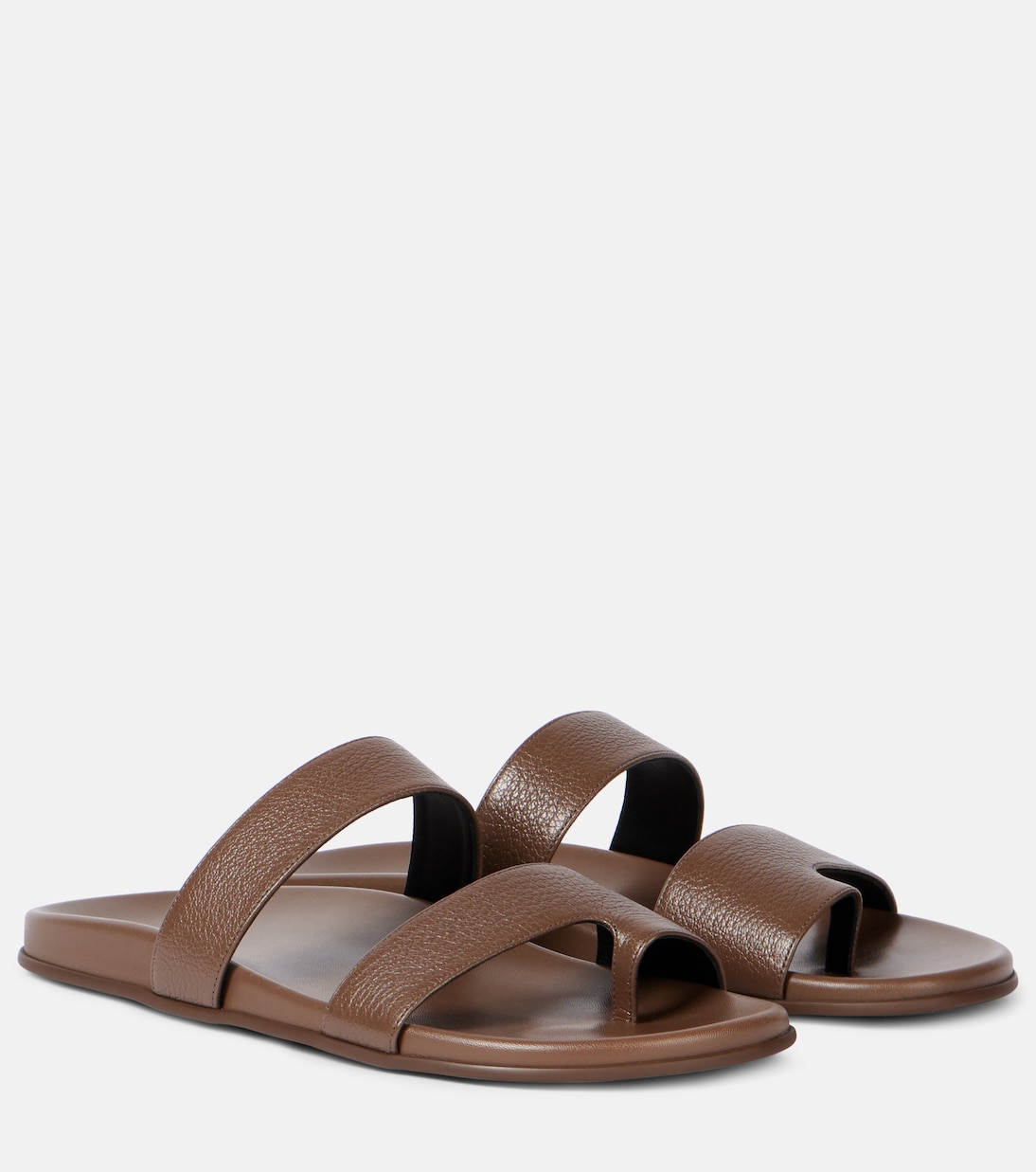 Кожаные сандалии Hugh The Row, Light Brown