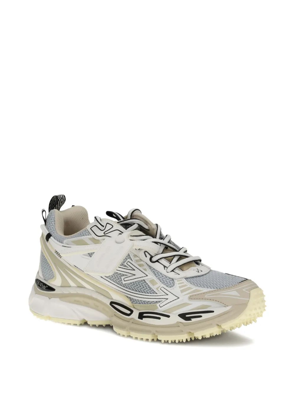 

Кроссовки be right back на шнуровке OFF-WHITE, белый