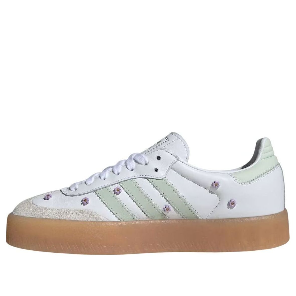Кроссовки (WMNS) adidas Sambae 'Cloud White Linen Green Gum'