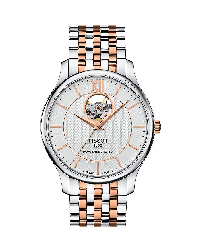 

Часы Tradition Auto, 40 мм Tissot, белый
