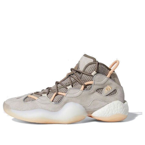 

Кроссовки оригиналы crazy byw 3 Adidas, бежевый