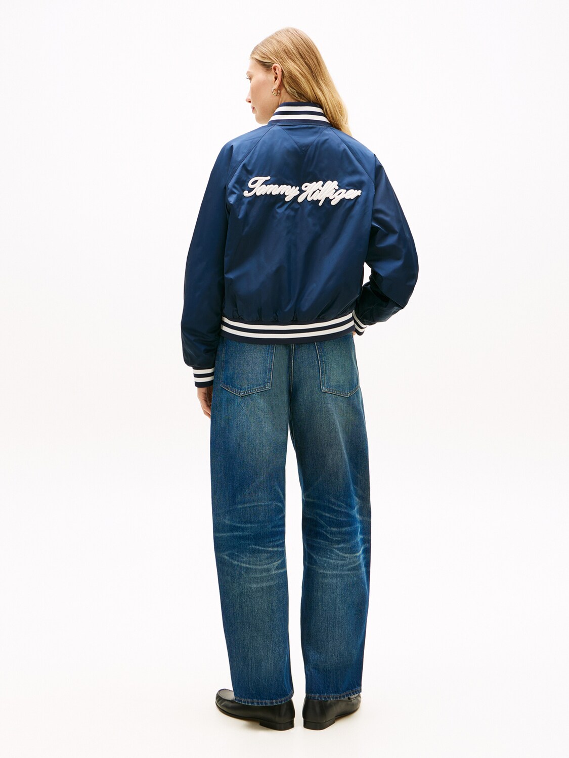 Женская куртка Tommy Hilfiger Between-Season, темно-синий — фото 4
