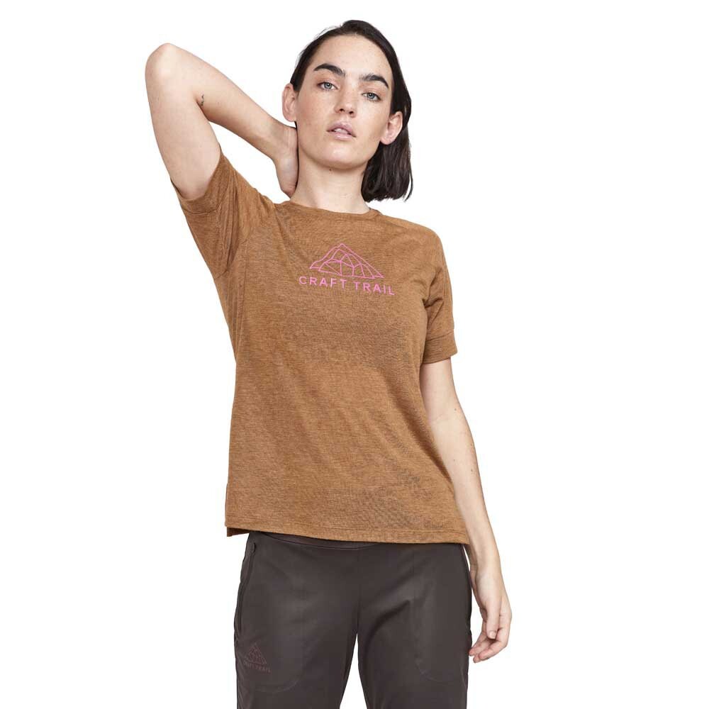 

Футболка Craft ADV Trail Wool, коричневый