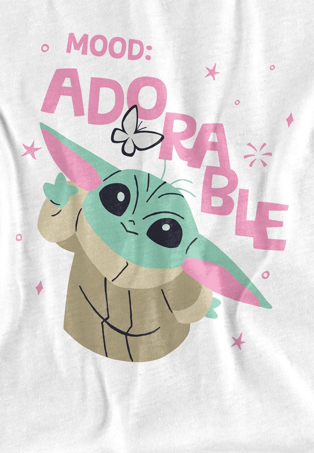 

Футболка с принтом STAR WARS GROGU MOOD ADORABLE Marvel, белый