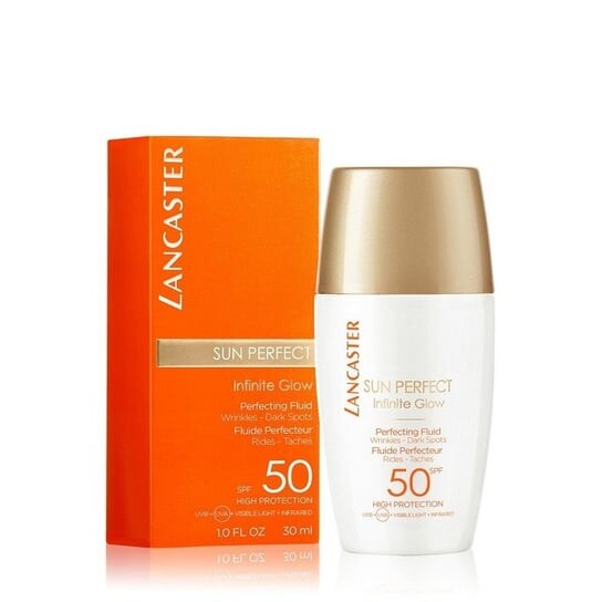 

Разглаживающий морщины и пигментные пятна с фильтром SPF50 - 30 мл Lancaster Sun Perfect Infinite Glow Fluid