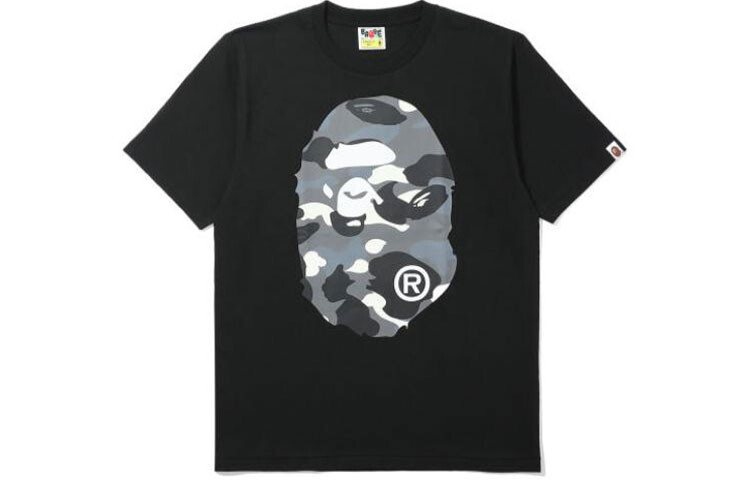 

Футболка Ape Head Series для мужчин, черная A Bathing Ape, черный